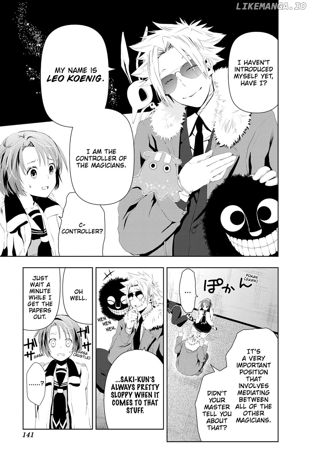 Mahou Tsukai no Deshi ga Warau Toki. chapter 8 - page 7