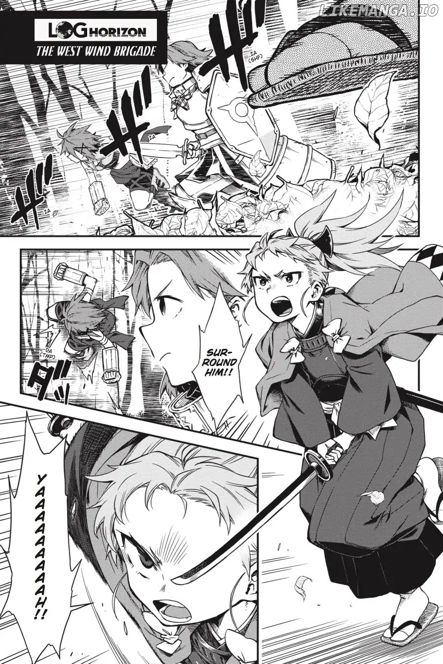 Log Horizon - Nishikaze no Ryodan chapter 64 - page 1