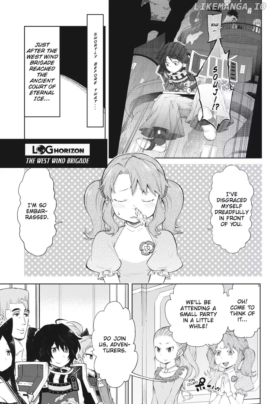 Log Horizon - Nishikaze no Ryodan chapter 40.5 - page 1