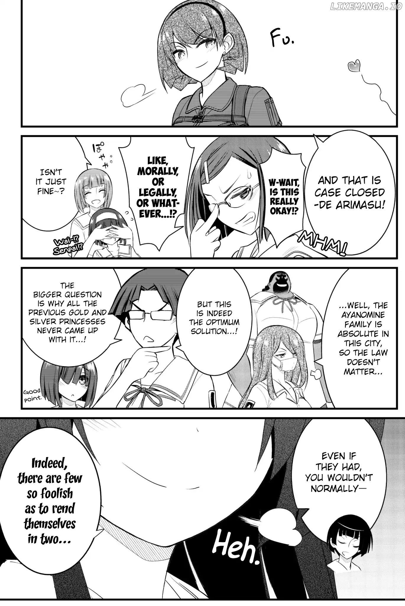 Kin no Kanojo, Gin no Kanojo chapter 50 - page 14