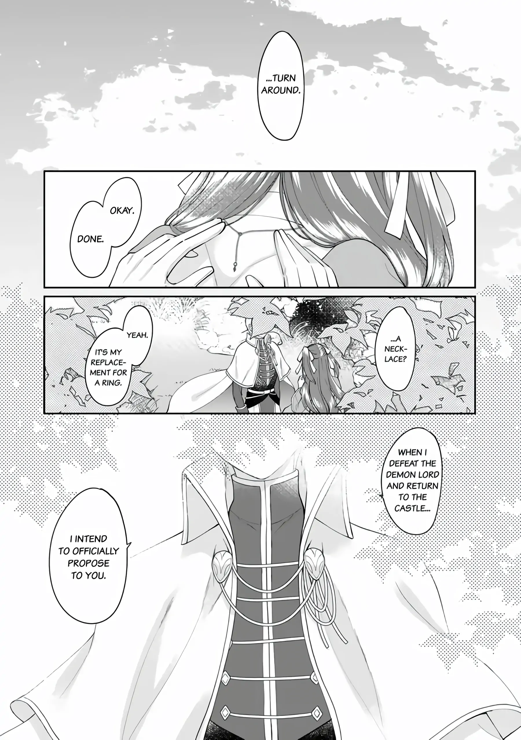 I'm a (Fake) Saint Who Was Summoned to Another World, But Apparently I'm Fated to Die If I Don't Marry the Prince Chapter 1 - page 2