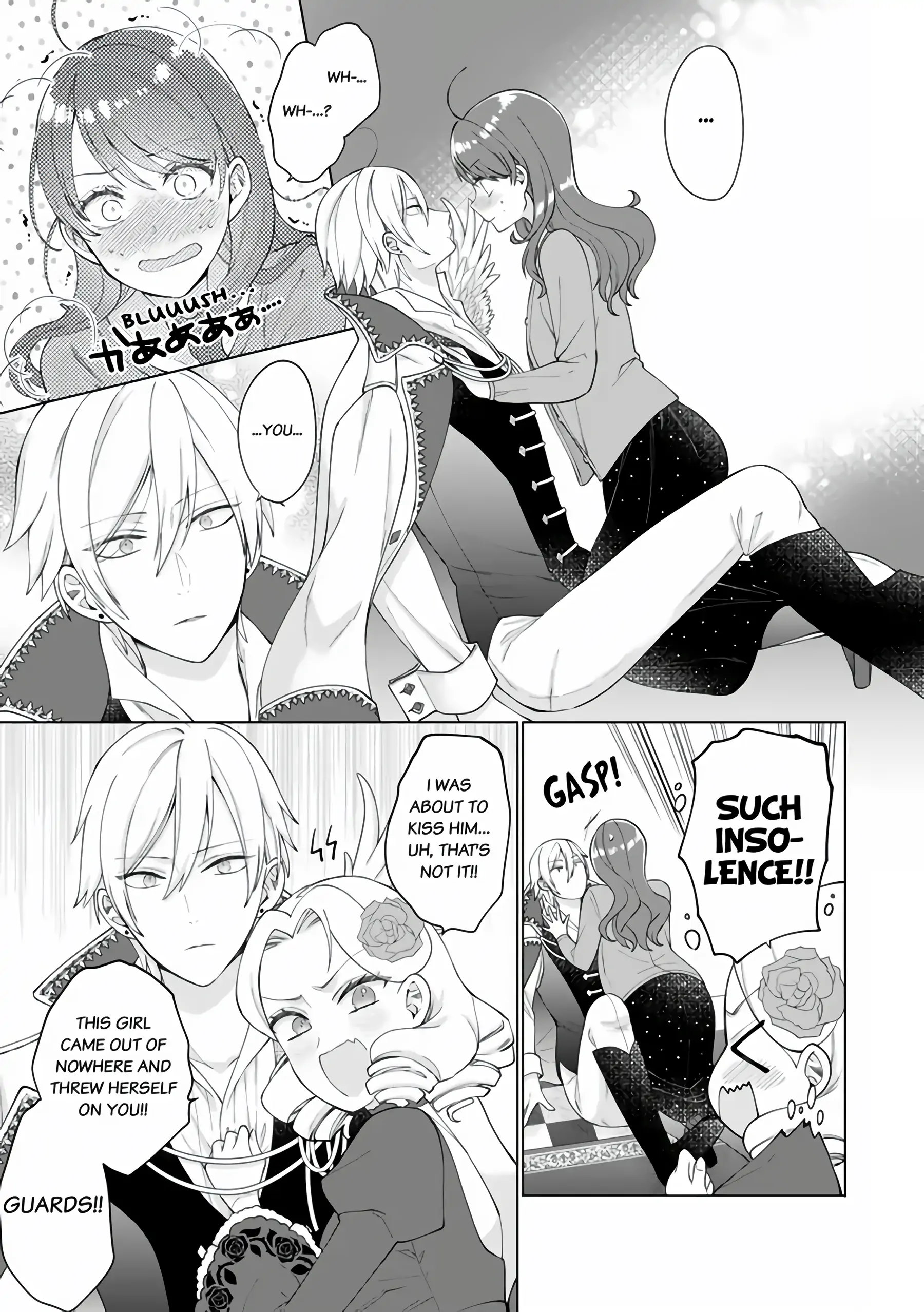 I'm a (Fake) Saint Who Was Summoned to Another World, But Apparently I'm Fated to Die If I Don't Marry the Prince Chapter 1 - page 12
