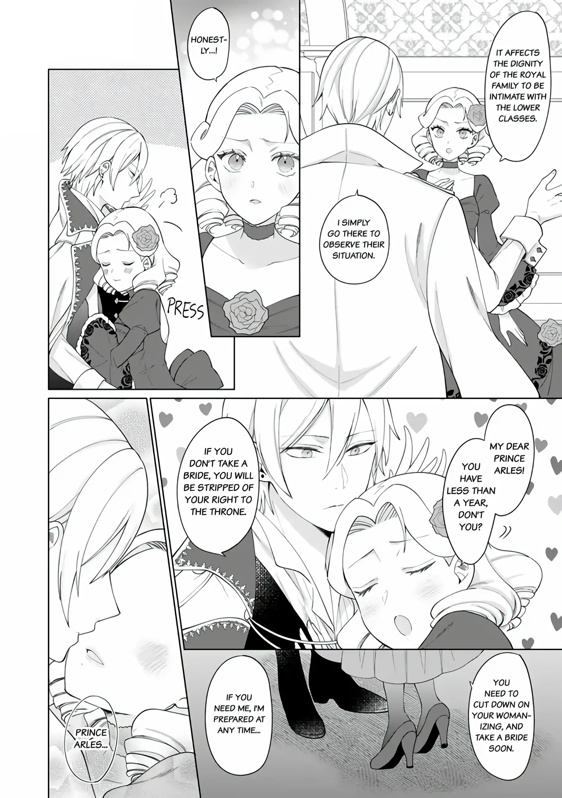 I'm a (Fake) Saint Who Was Summoned to Another World, But Apparently I'm Fated to Die If I Don't Marry the Prince Chapter 1 - page 9
