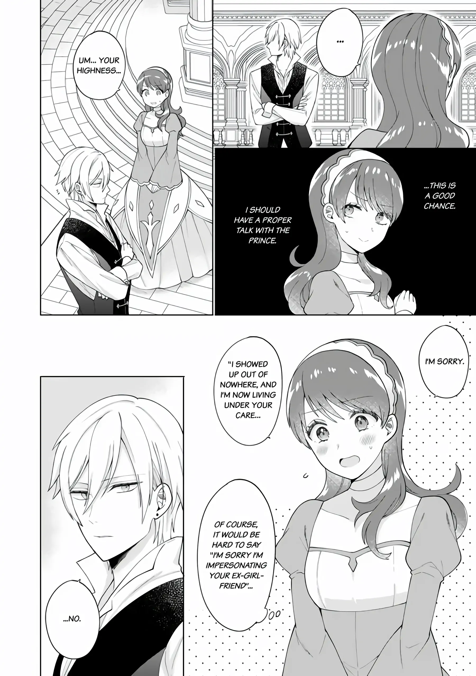I'm a (Fake) Saint Who Was Summoned to Another World, But Apparently I'm Fated to Die If I Don't Marry the Prince Chapter 2 - page 22
