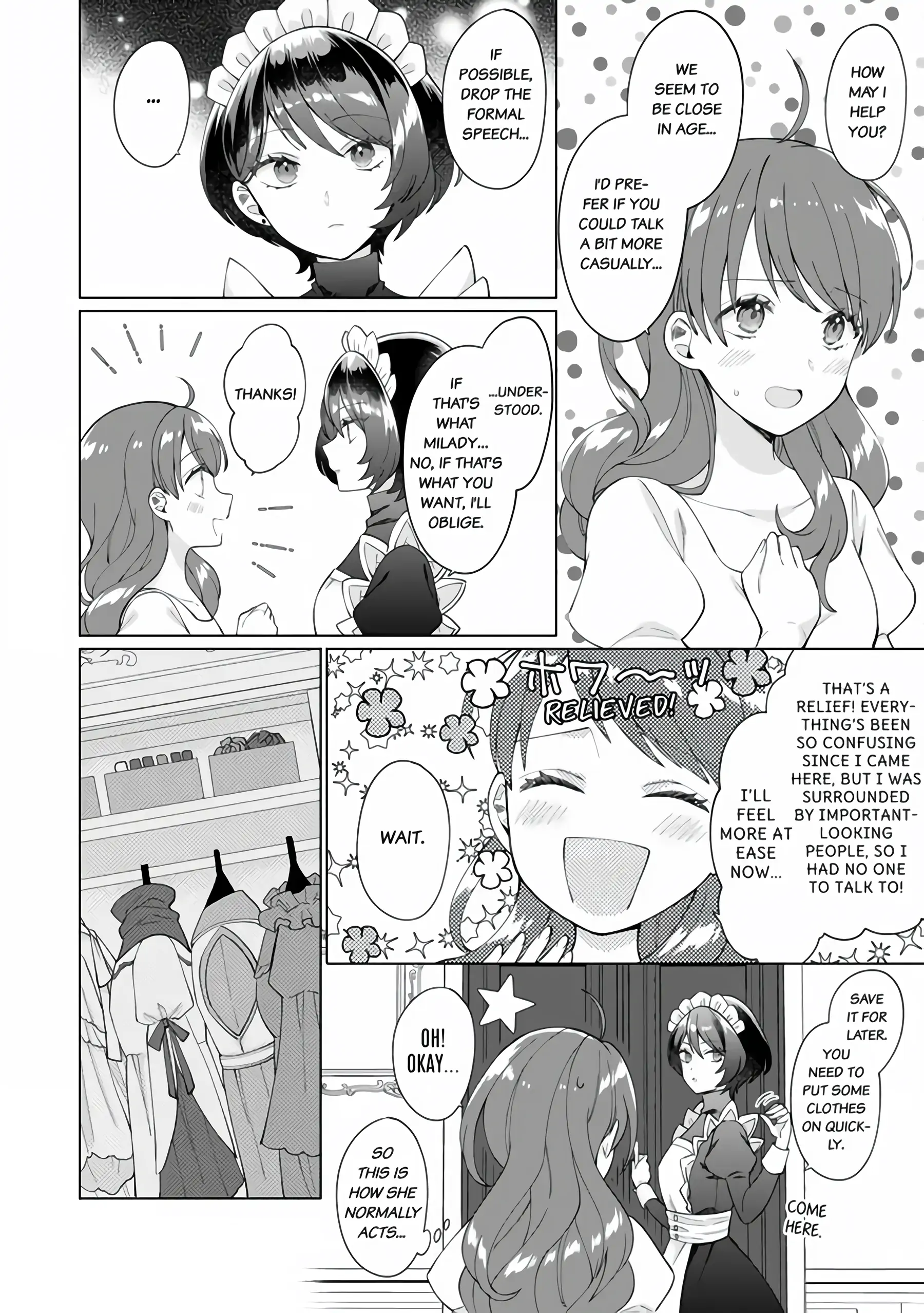 I'm a (Fake) Saint Who Was Summoned to Another World, But Apparently I'm Fated to Die If I Don't Marry the Prince Chapter 2 - page 6
