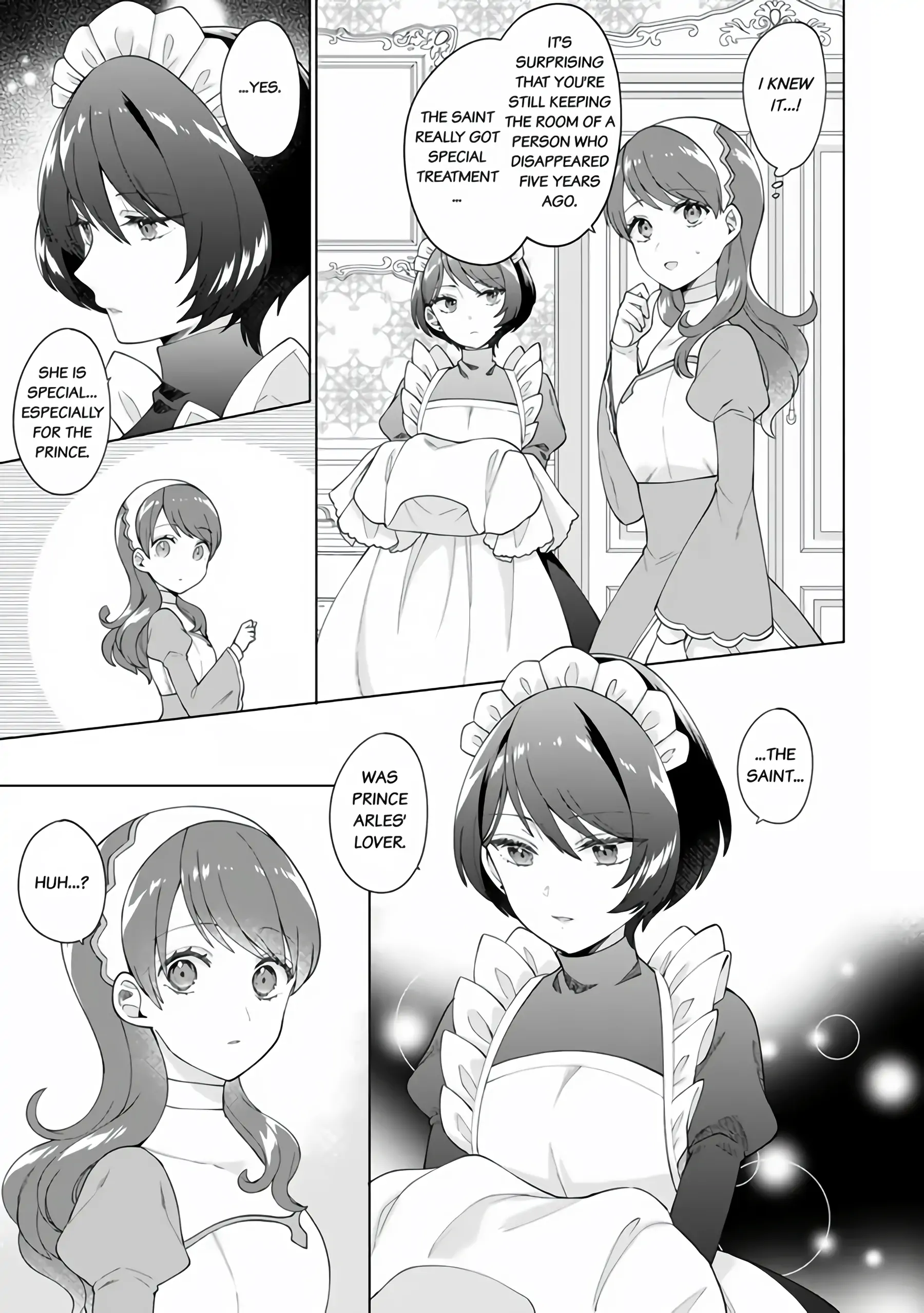 I'm a (Fake) Saint Who Was Summoned to Another World, But Apparently I'm Fated to Die If I Don't Marry the Prince Chapter 2 - page 9