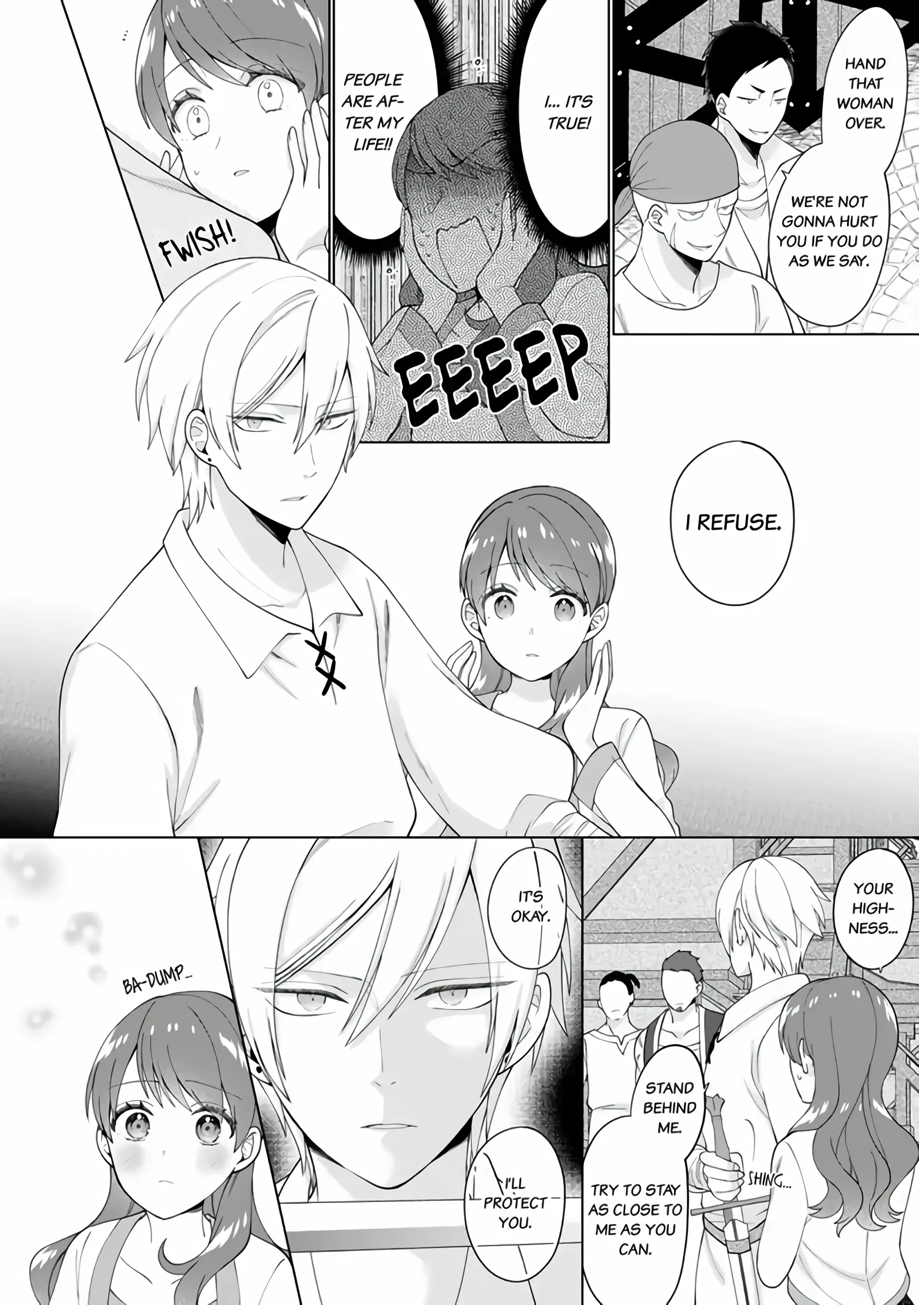 I'm a (Fake) Saint Who Was Summoned to Another World, But Apparently I'm Fated to Die If I Don't Marry the Prince Chapter 3 - page 28