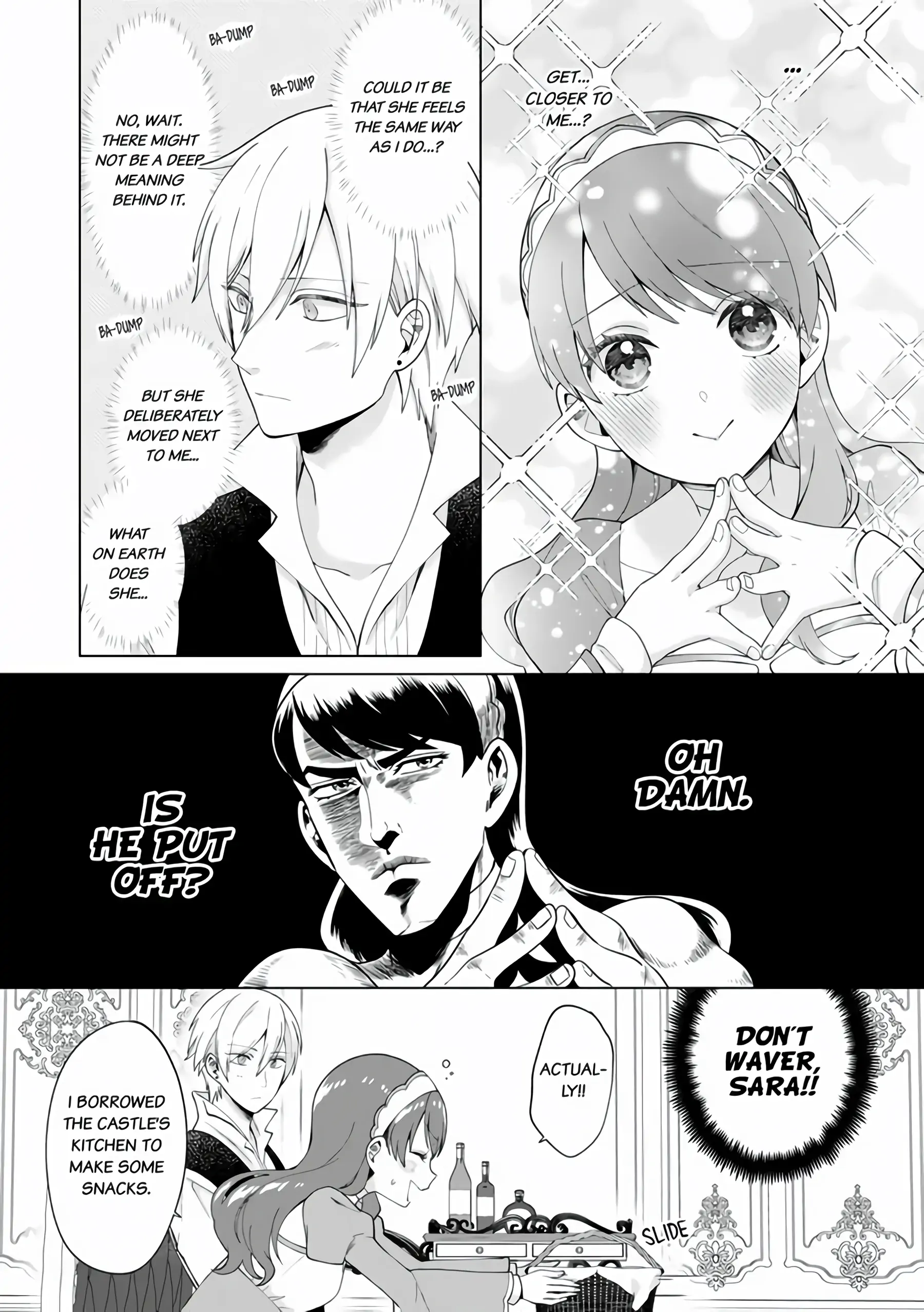 I'm a (Fake) Saint Who Was Summoned to Another World, But Apparently I'm Fated to Die If I Don't Marry the Prince Chapter 4 - page 13
