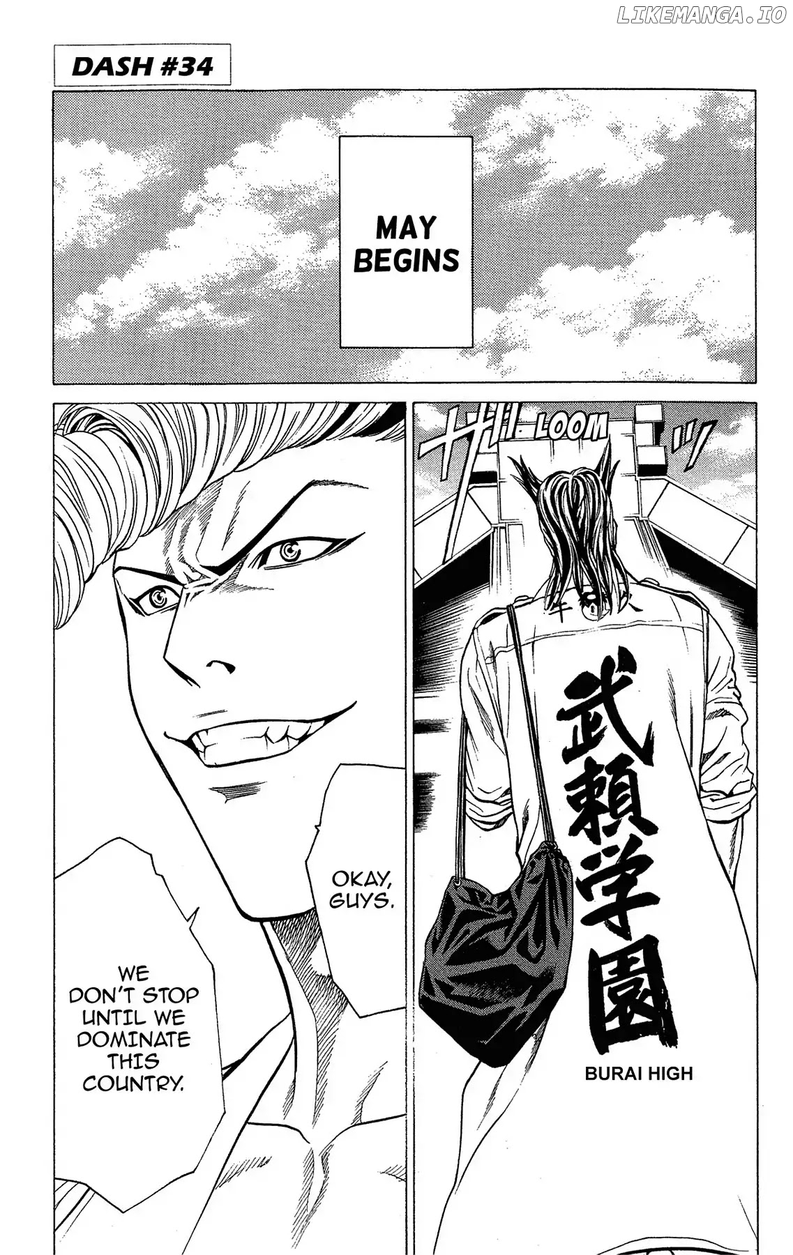 Takkyuu Dash!! chapter 34 - page 1