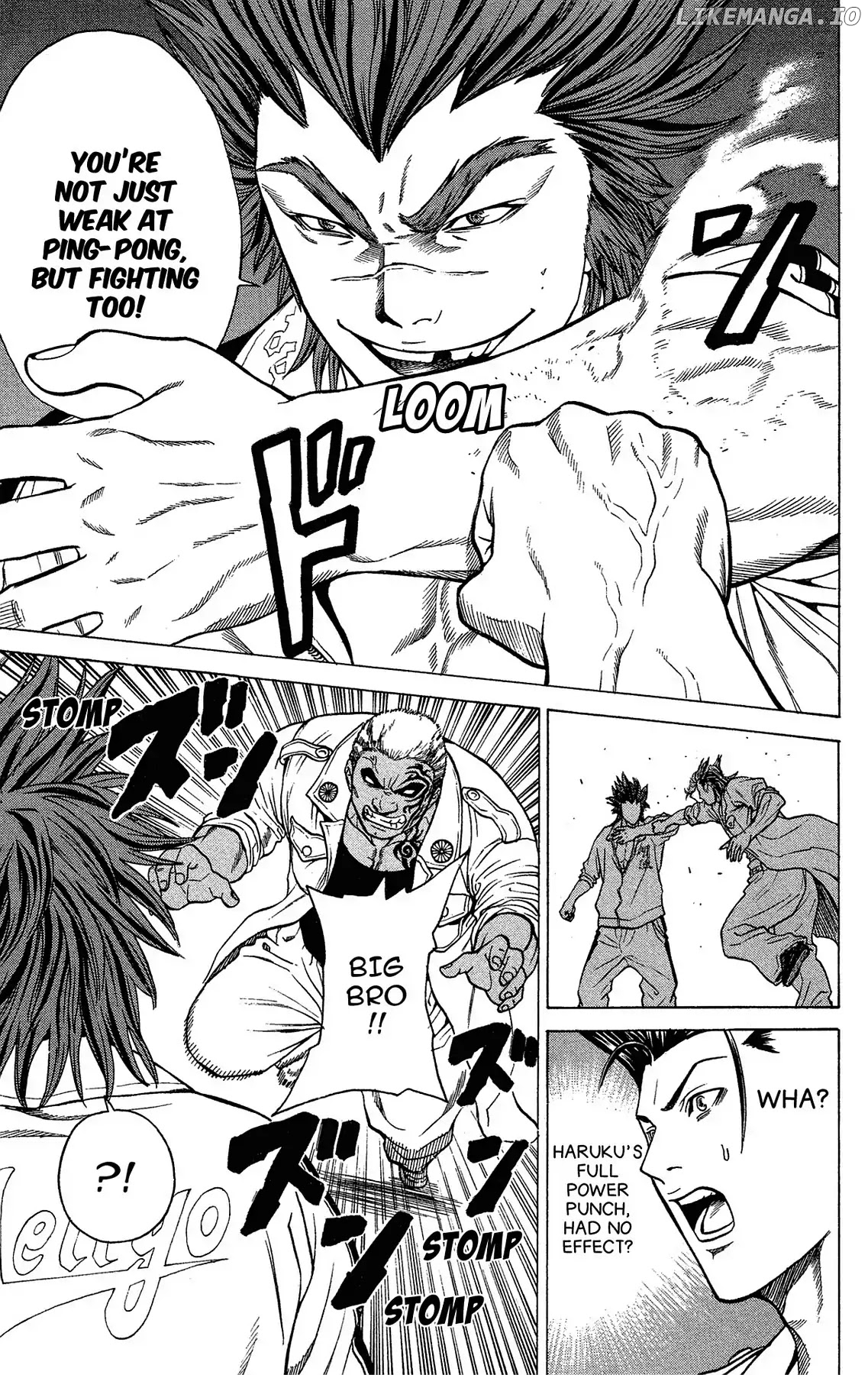 Takkyuu Dash!! chapter 34 - page 12