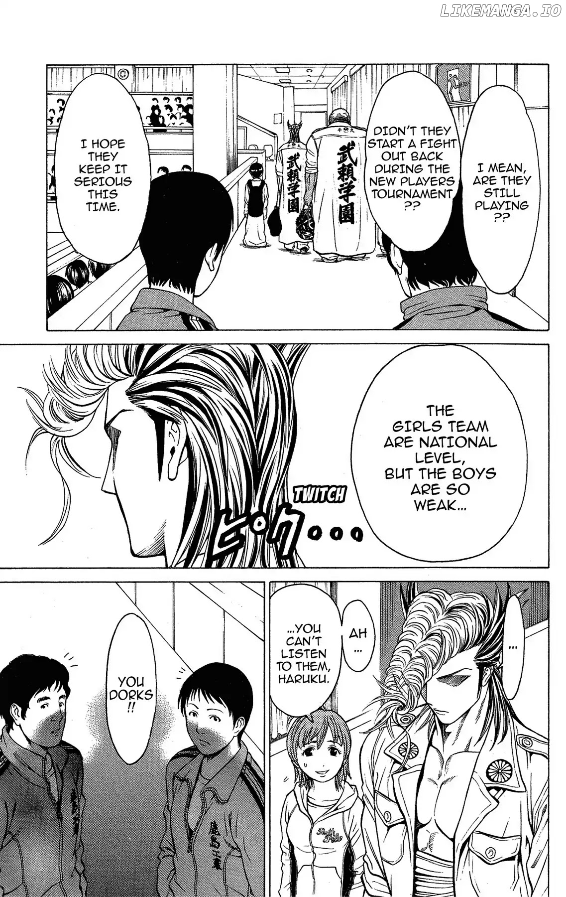 Takkyuu Dash!! chapter 34 - page 4