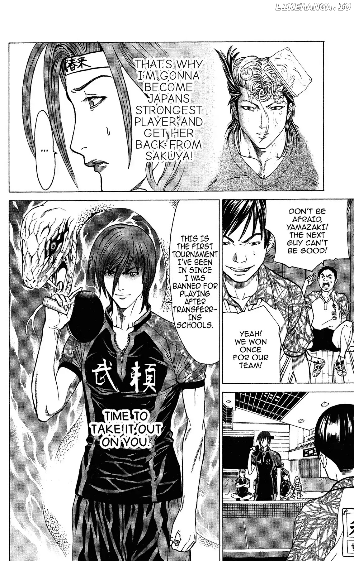 Takkyuu Dash!! chapter 34 - page 40