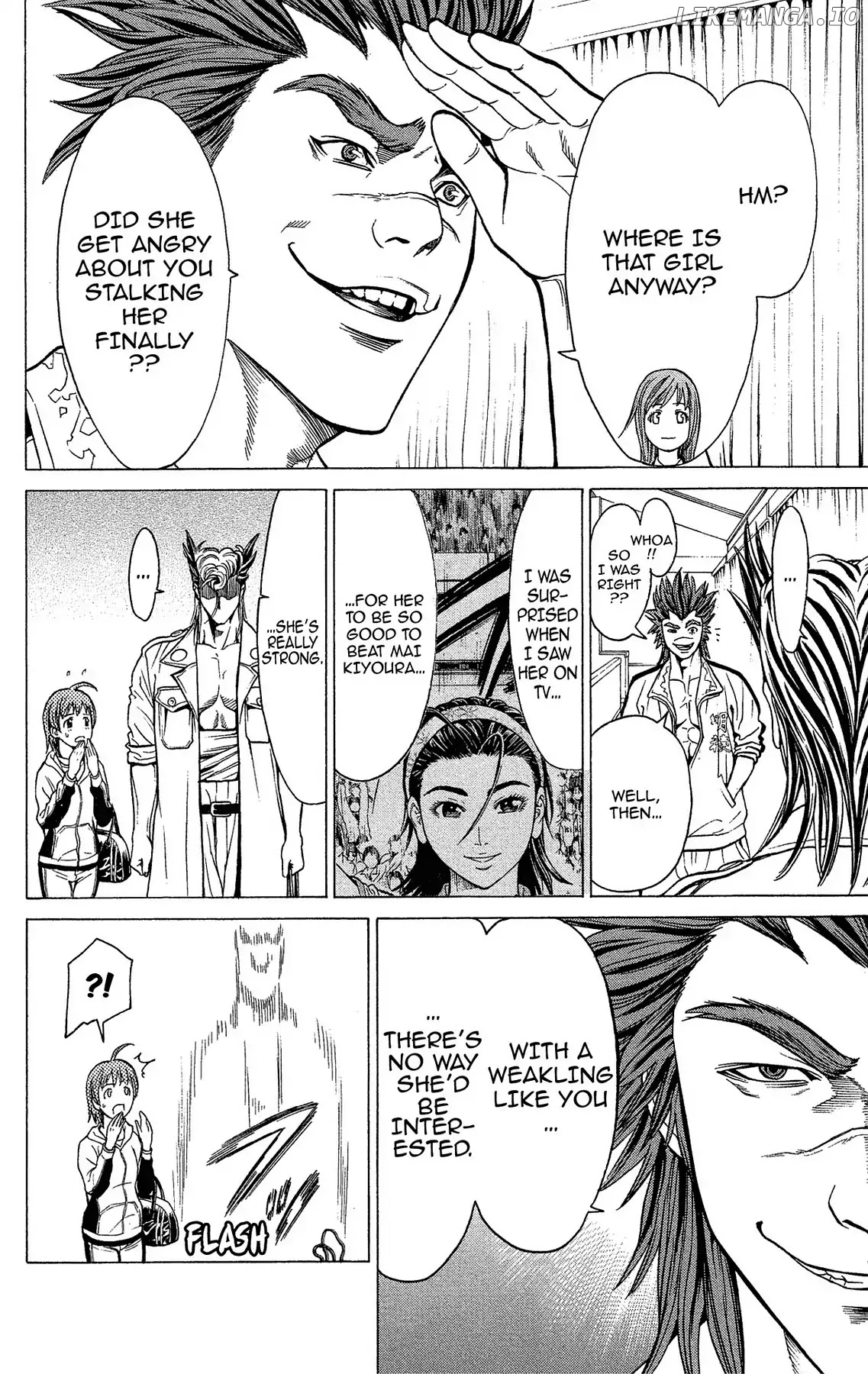 Takkyuu Dash!! chapter 34 - page 9