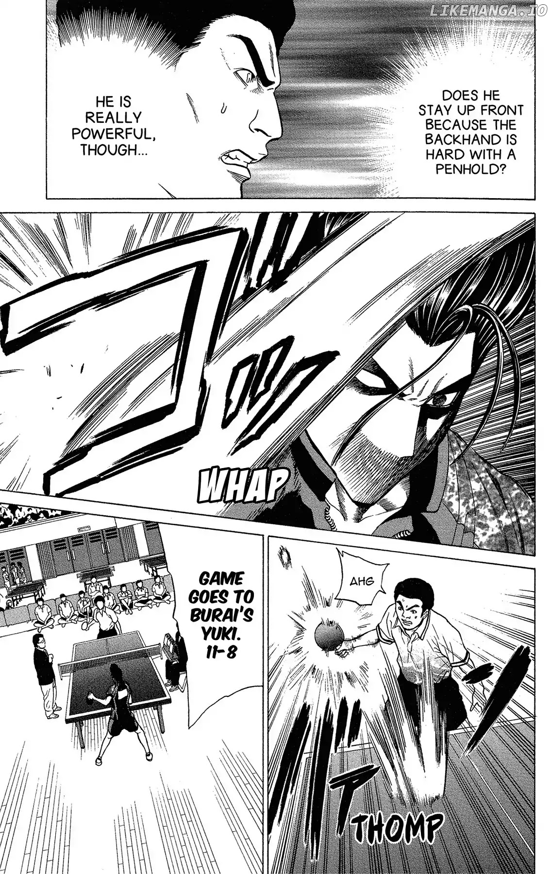 Takkyuu Dash!! chapter 35 - page 8