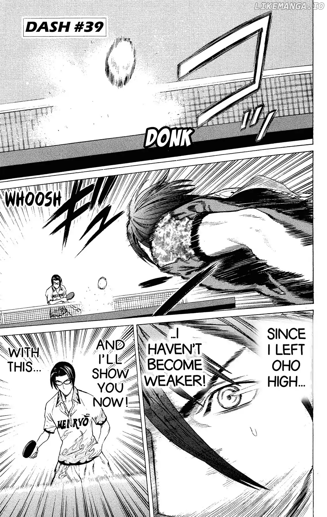 Takkyuu Dash!! chapter 39 - page 1