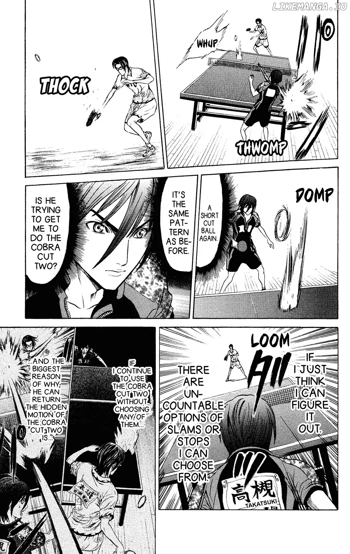 Takkyuu Dash!! chapter 39 - page 21