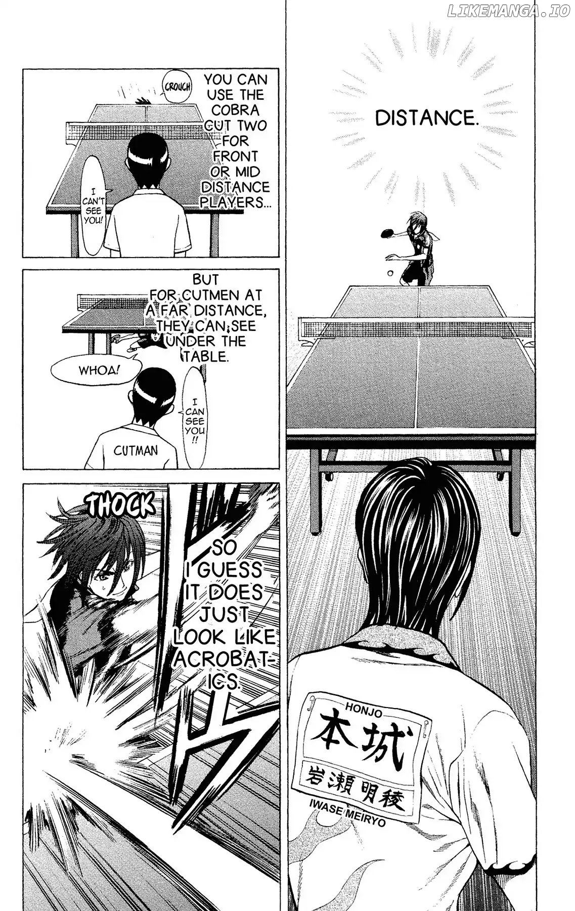 Takkyuu Dash!! chapter 39 - page 22