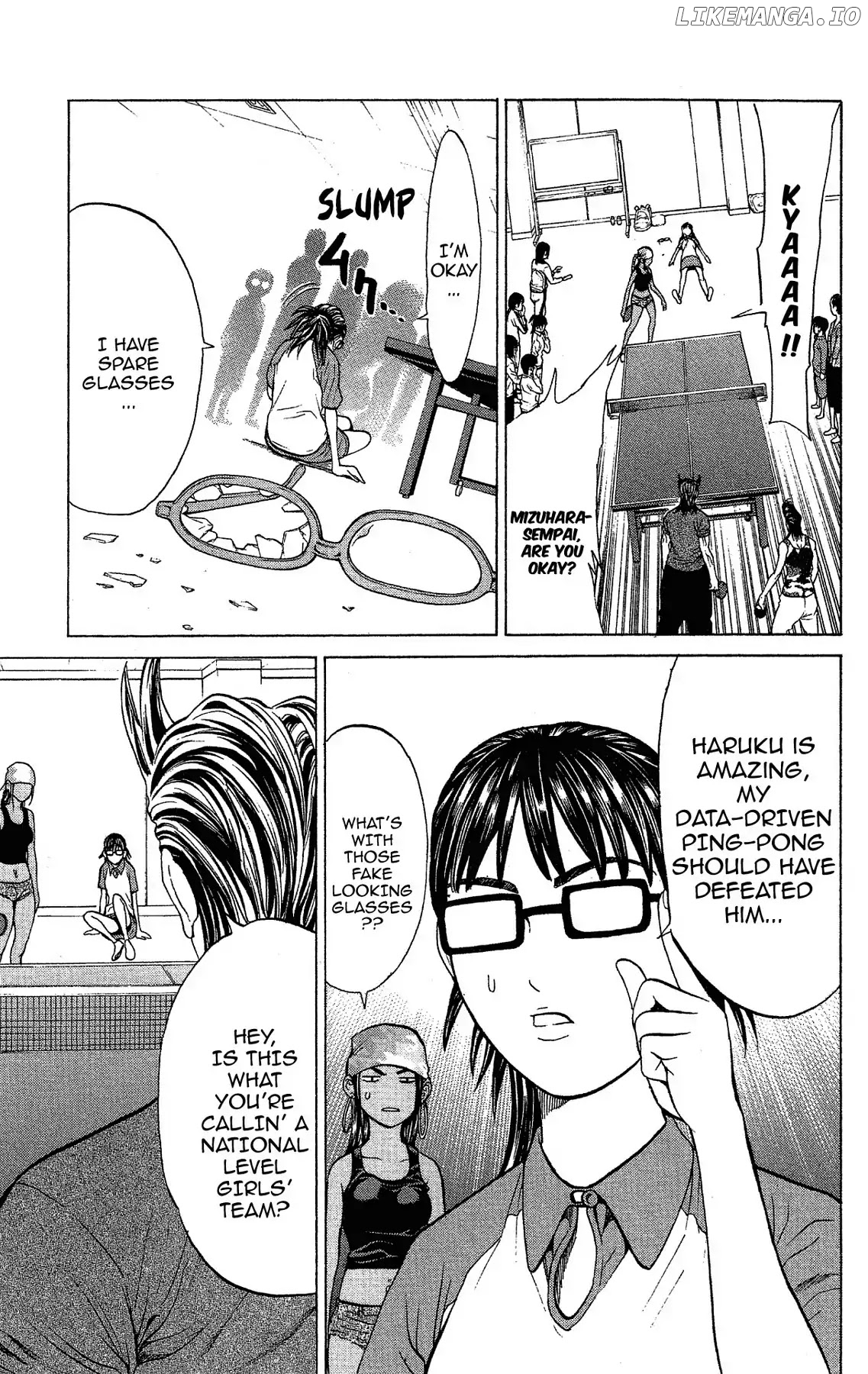 Takkyuu Dash!! chapter 40 - page 14