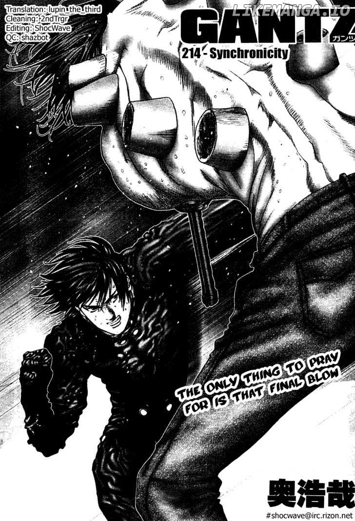 Gantz - Manga Chapter 214 - page 2
