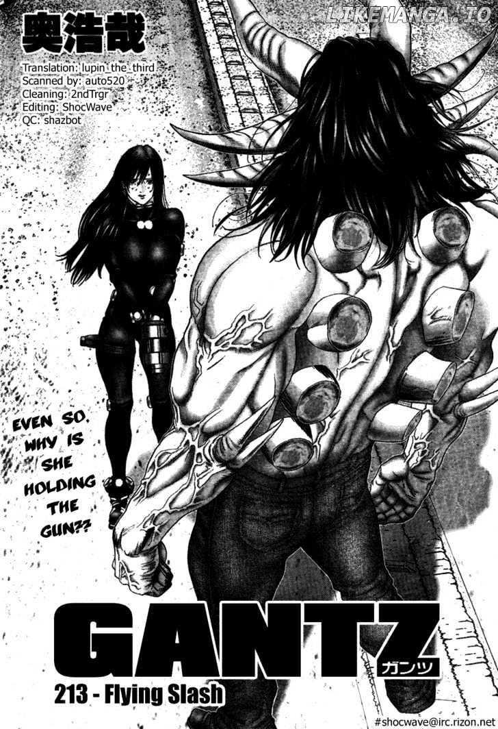 Gantz - Manga Chapter 213 - page 2