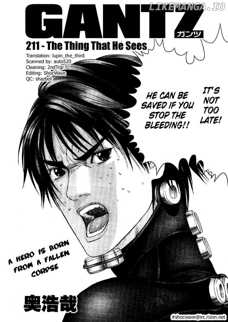 Gantz - Manga Chapter 211 - page 2