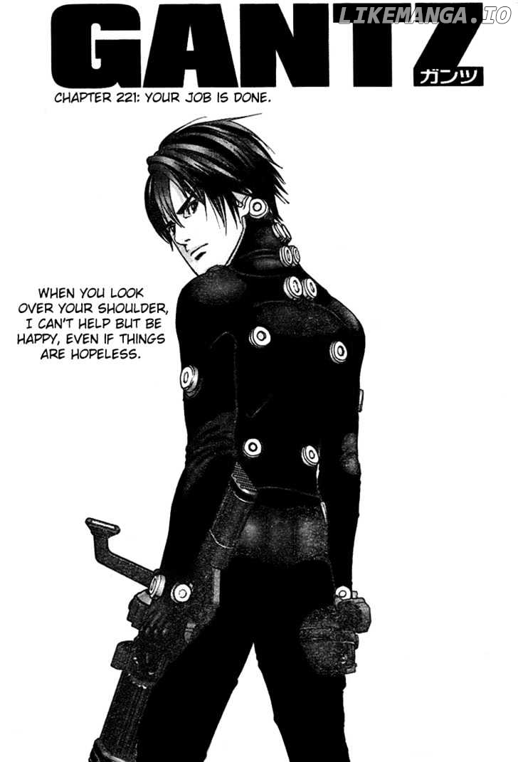 Gantz - Manga Chapter 221 - page 2