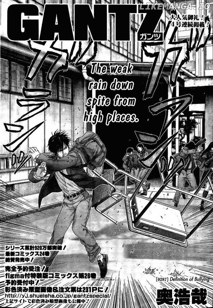 Gantz - Manga Chapter 287 - page 3