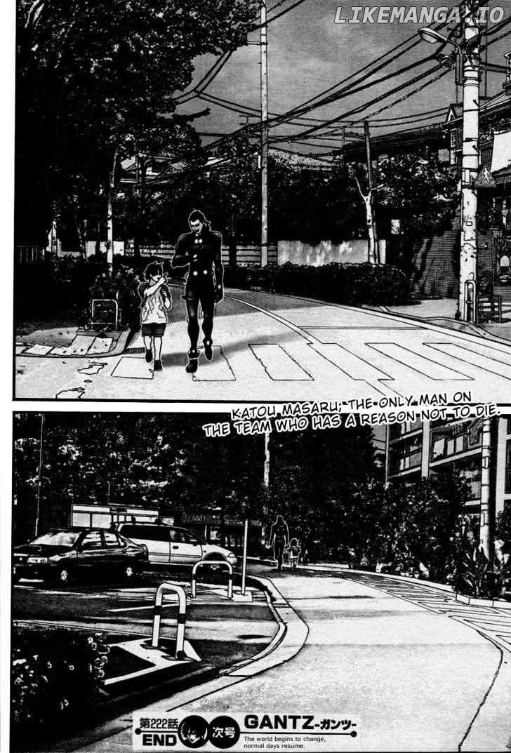 Gantz - Manga Chapter 222 - page 18