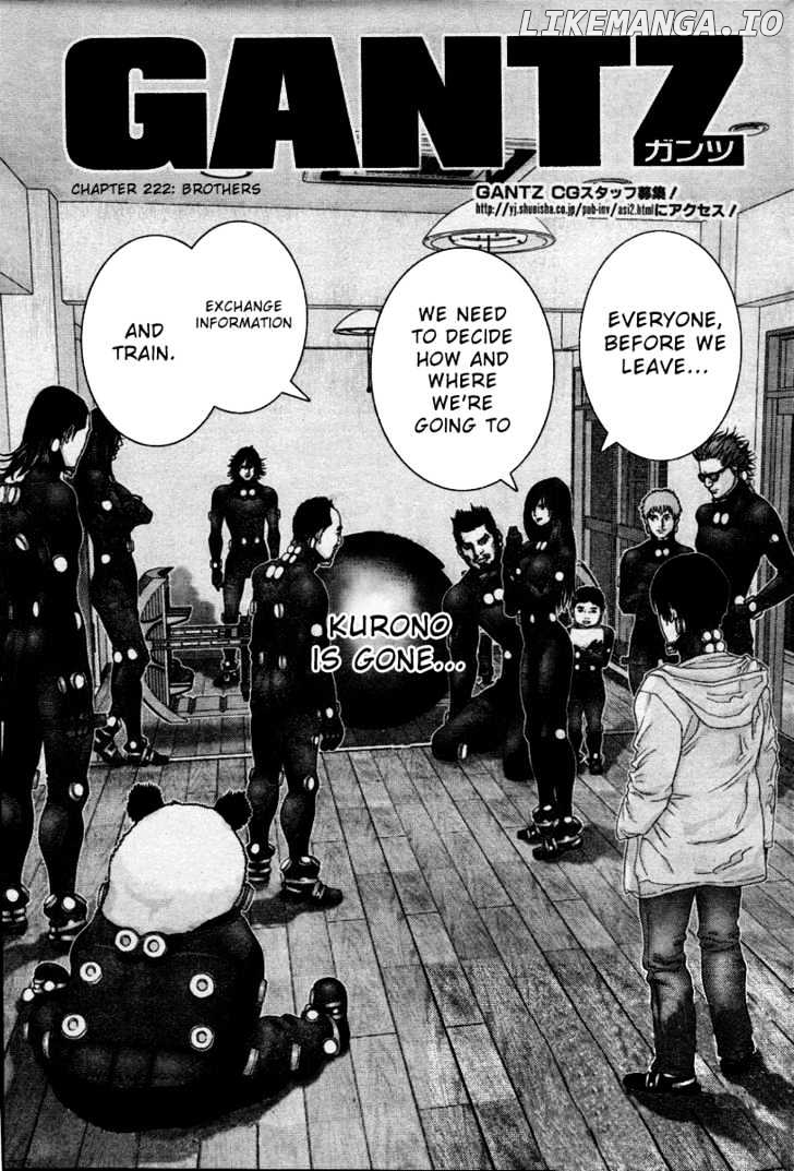 Gantz - Manga Chapter 222 - page 2