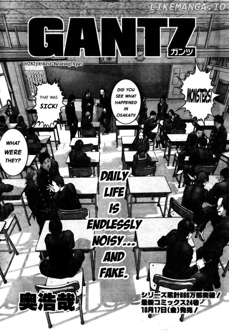 Gantz - Manga Chapter 282 - page 1
