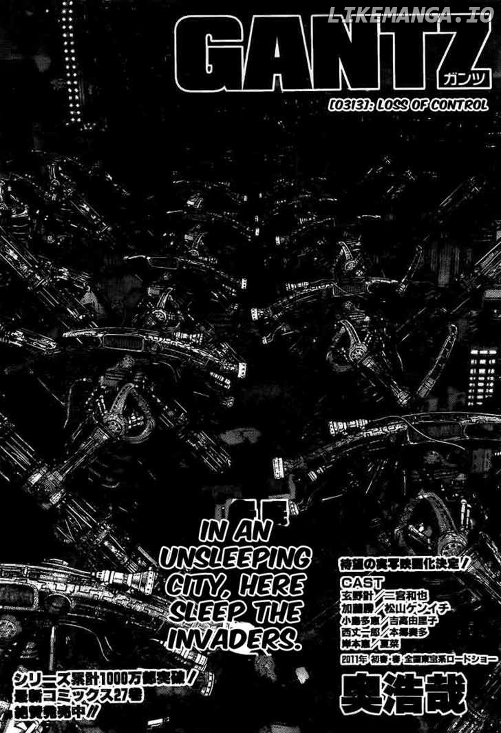 Gantz - Manga Chapter 313 - page 1