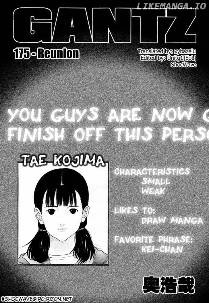 Gantz - Manga Chapter 175 - page 2