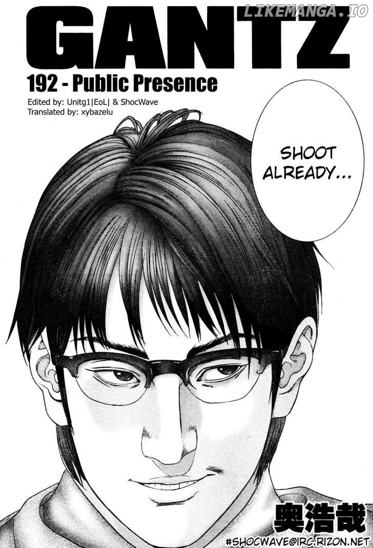 Gantz - Manga Chapter 192 - page 2