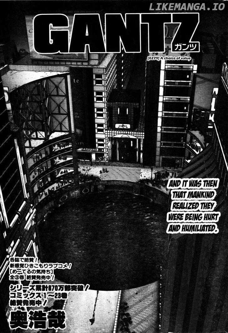 Gantz - Manga Chapter 279 - page 1