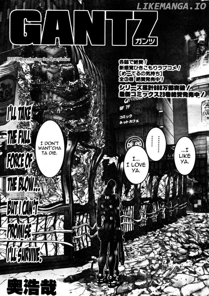 Gantz - Manga Chapter 276 - page 2