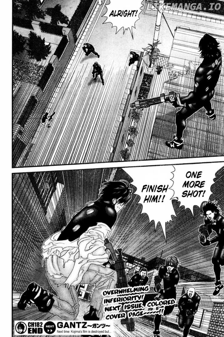 Gantz - Manga Chapter 182 - page 16