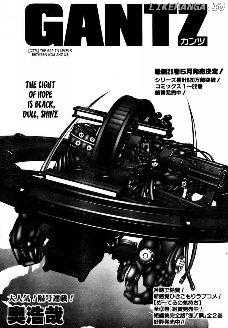 Gantz - Manga Chapter 271 - page 1