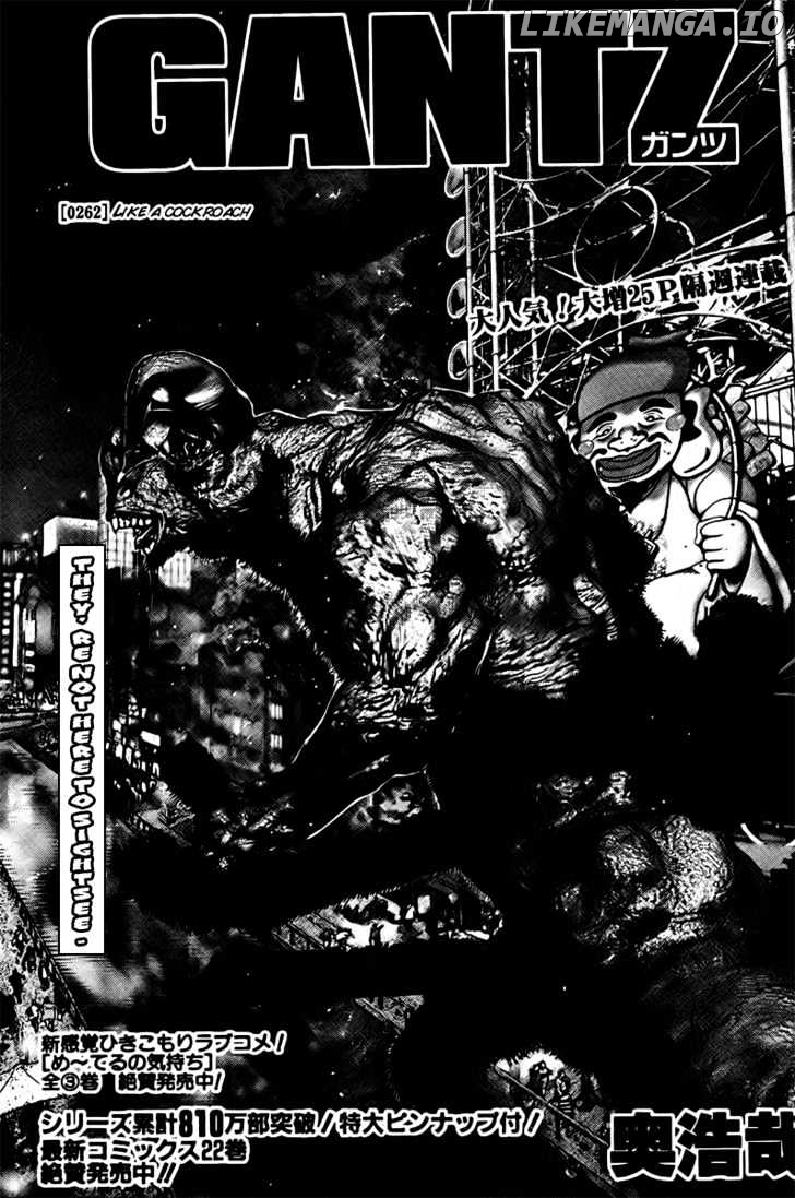 Gantz - Manga Chapter 262 - page 3