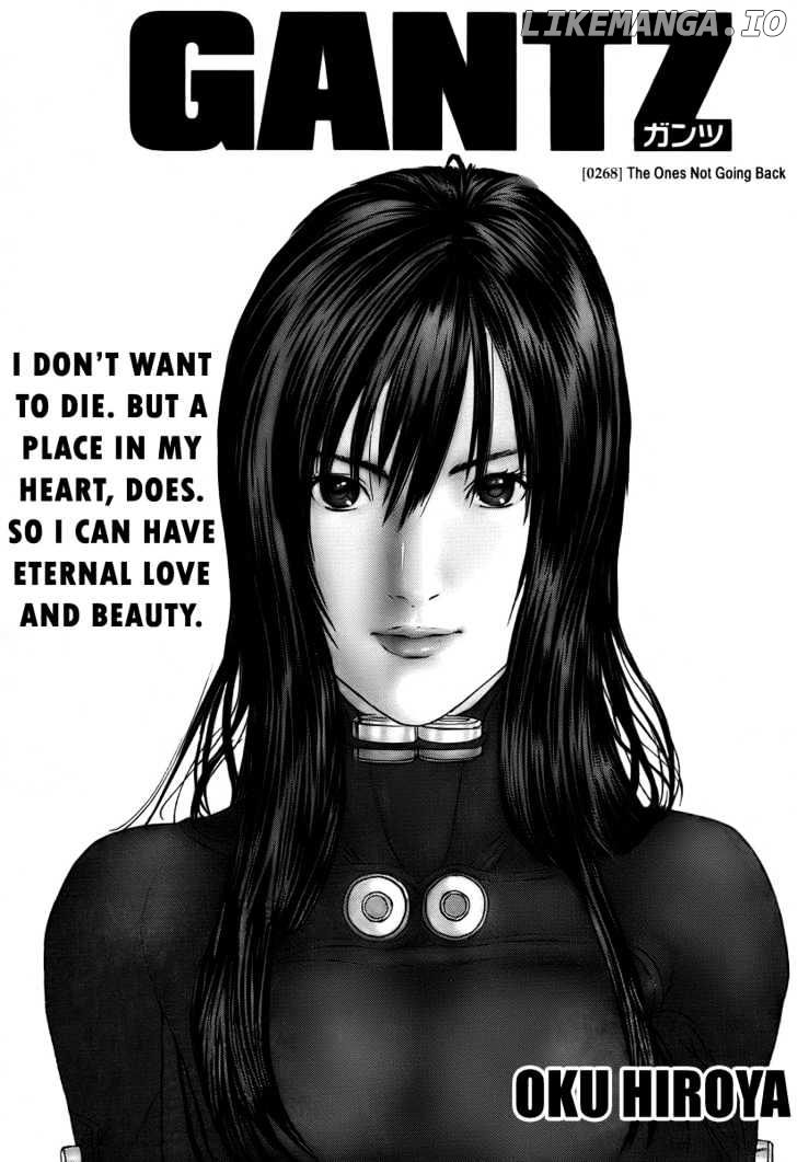 Gantz - Manga Chapter 268 - page 2