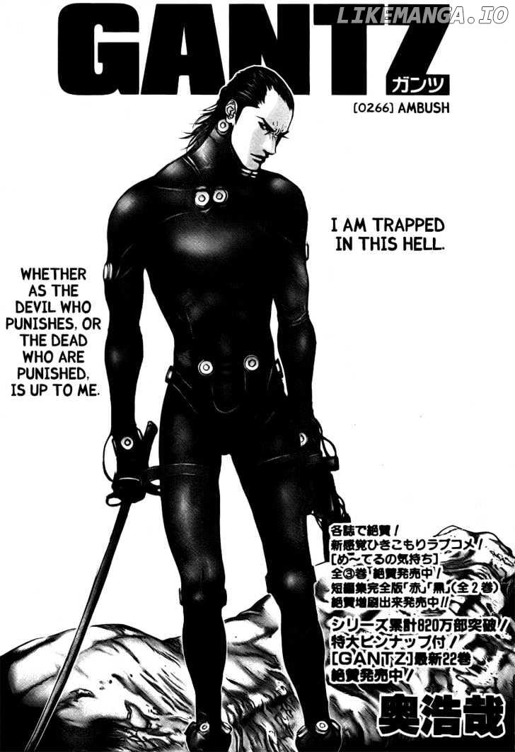 Gantz - Manga Chapter 266 - page 1