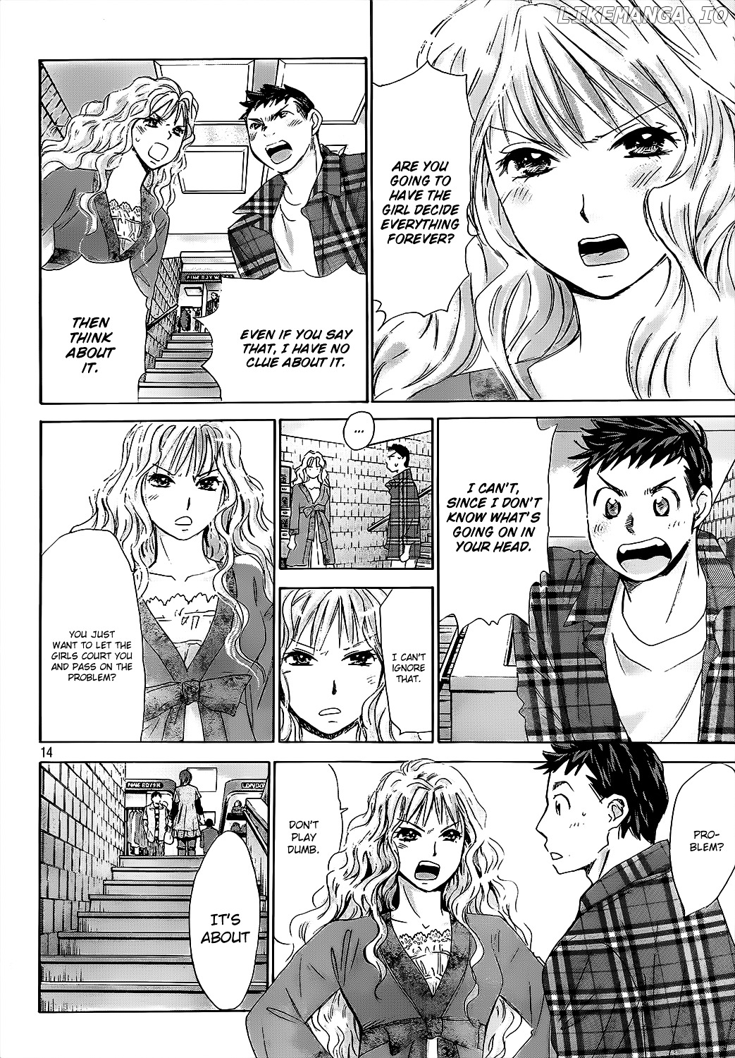 Hachi Ichi chapter 25 - page 14