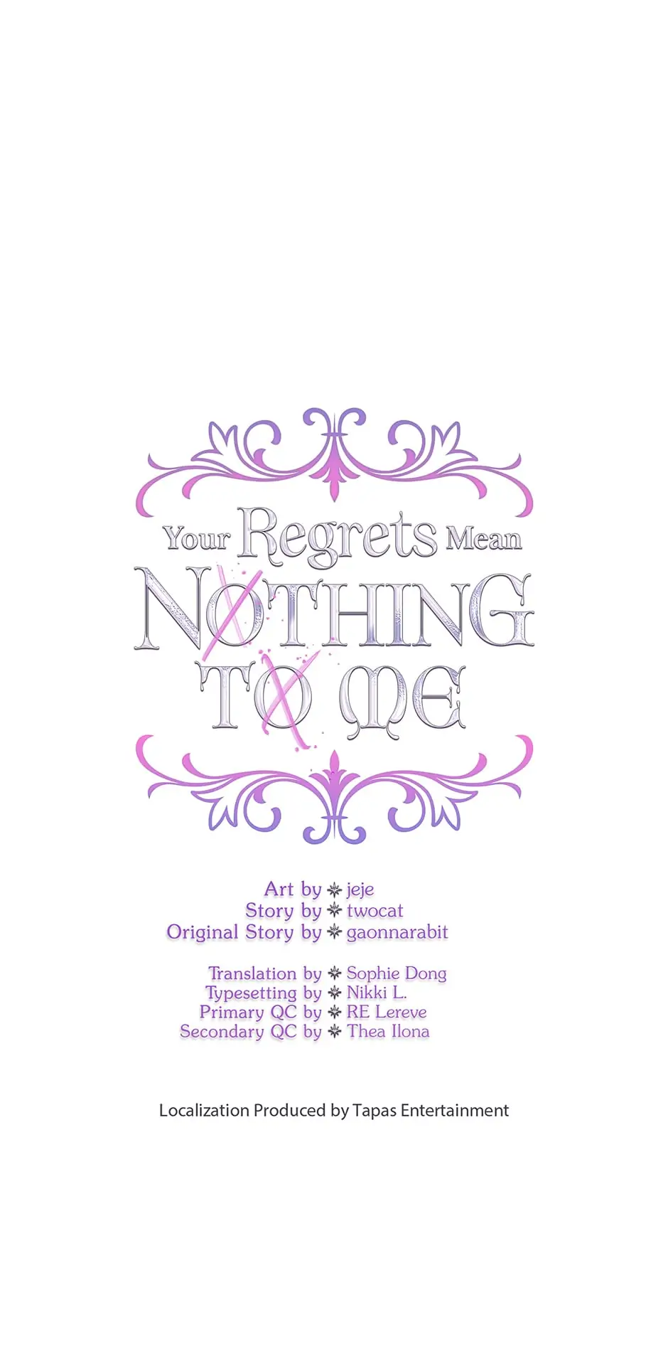 Your Regrets Mean Nothing to Me Chapter 74 - page 7
