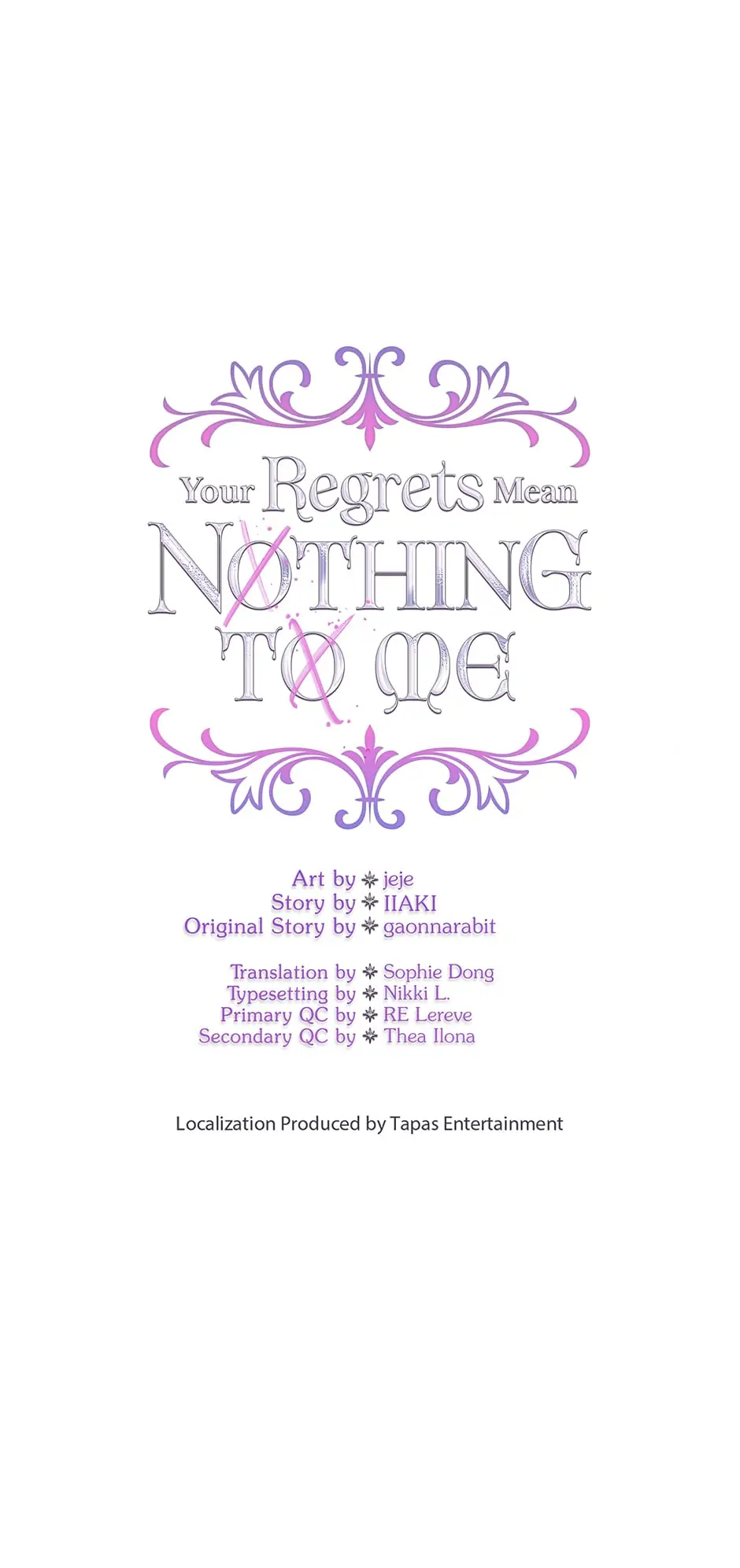 Your Regrets Mean Nothing to Me Chapter 91 - page 8