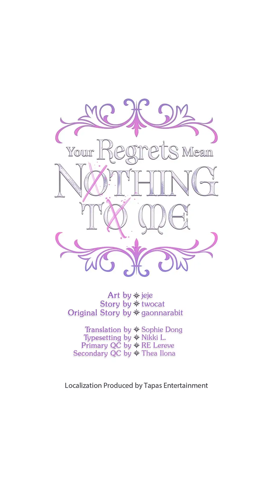 Your Regrets Mean Nothing to Me Chapter 80 - page 11