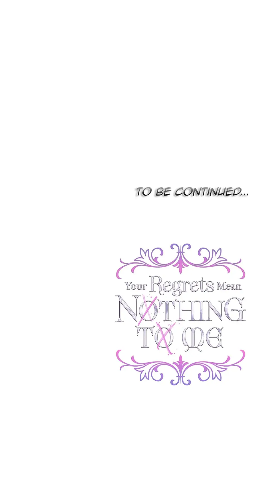 Your Regrets Mean Nothing to Me Chapter 79 - page 77