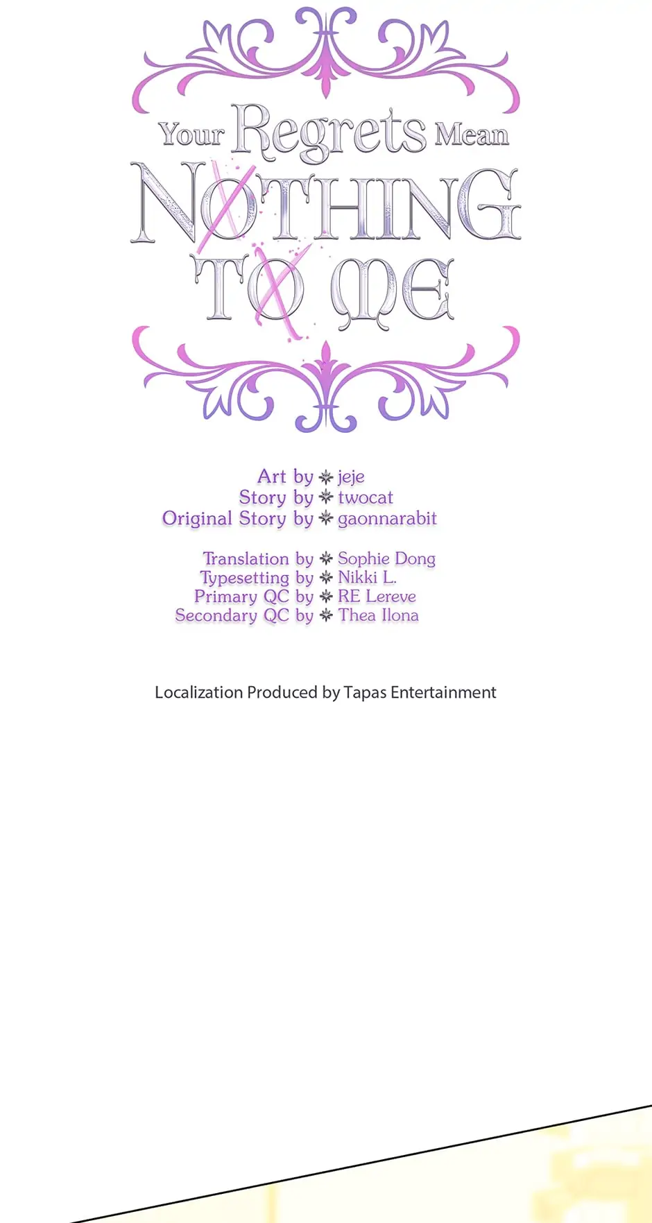 Your Regrets Mean Nothing to Me Chapter 79 - page 7