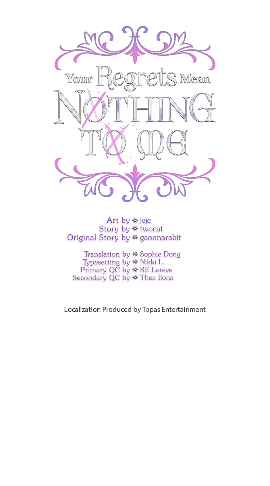 Your Regrets Mean Nothing to Me Chapter 78 - page 35