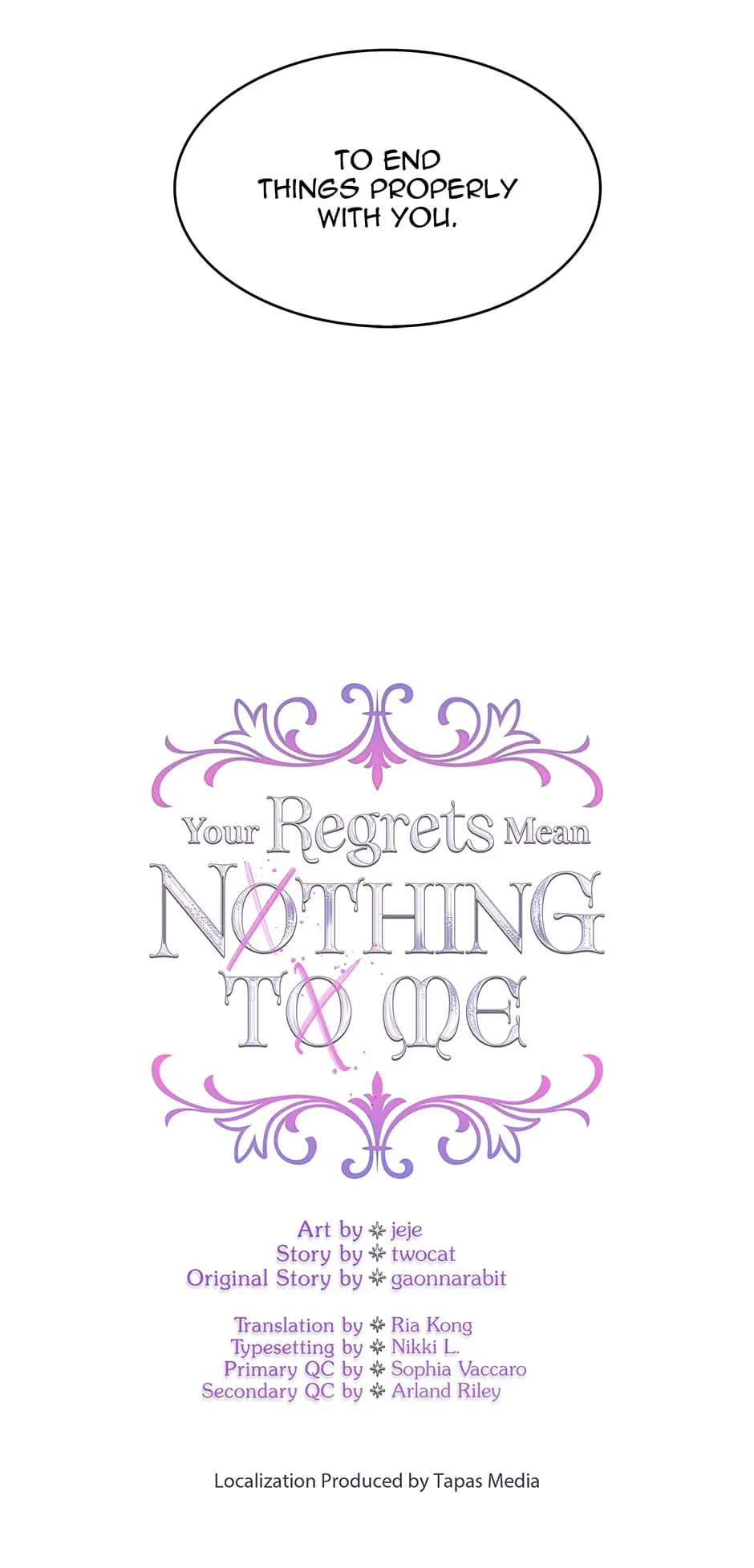 Your Regrets Mean Nothing to Me Chapter 17 - page 5