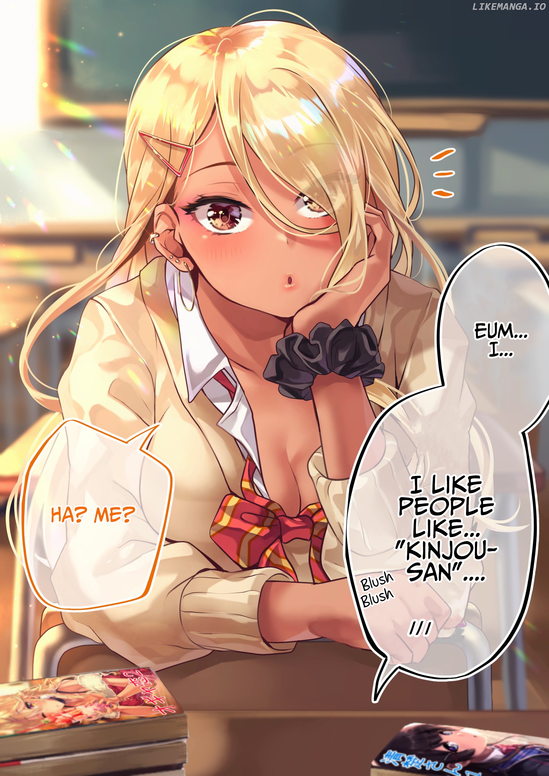 The Story of an Otaku and a Gyaru Falling in Love chapter 1 - page 2