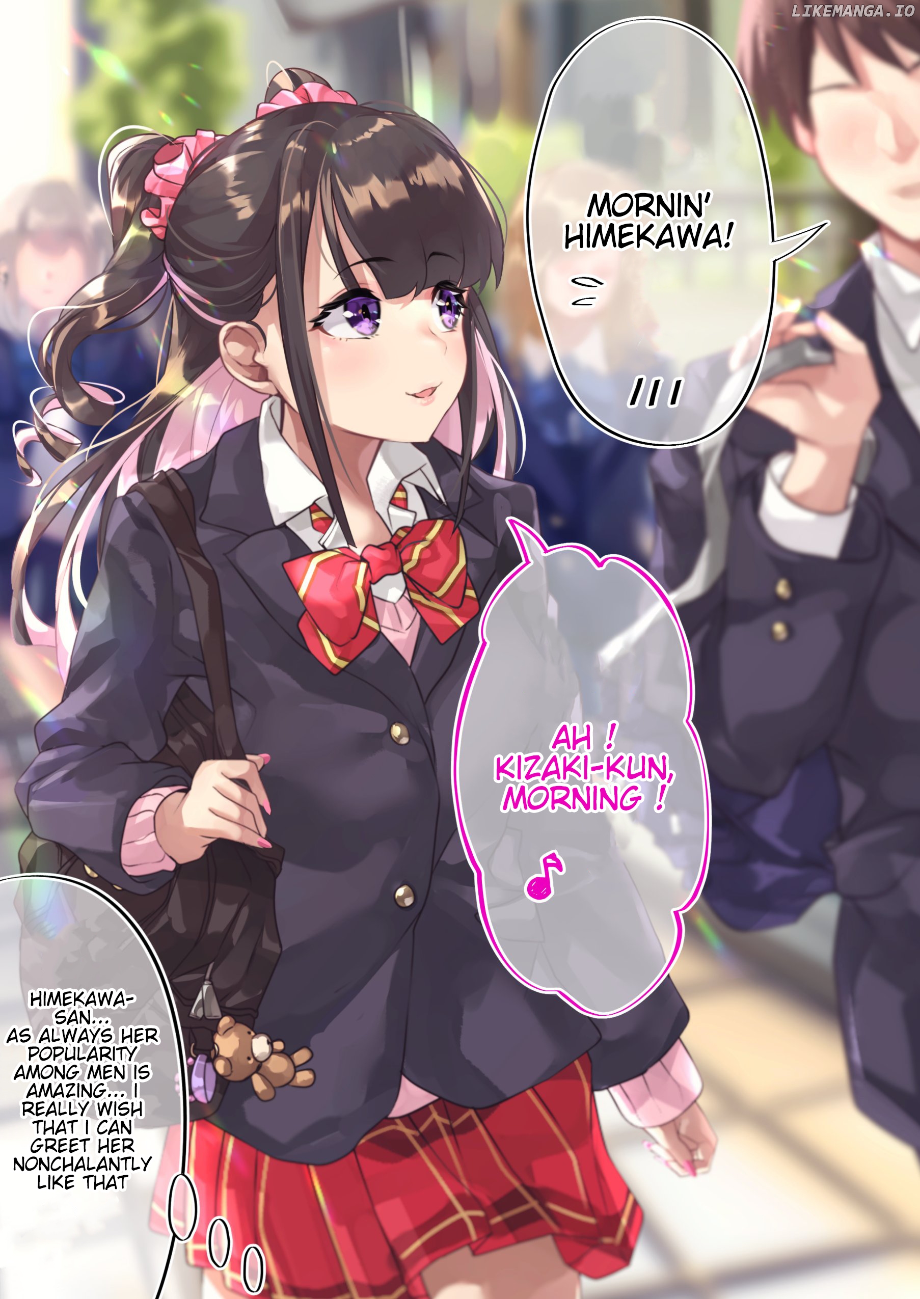 The Story of an Otaku and a Gyaru Falling in Love chapter 4 - page 1